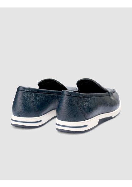 Deri Siyah Erkek Loafer