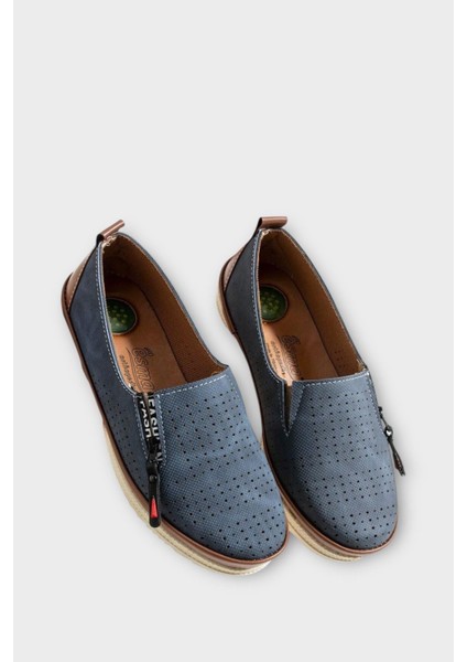 Kadın Ortopedik Yumuşak Comfort Günlük Ayakkabı LACİVERT fırsatları