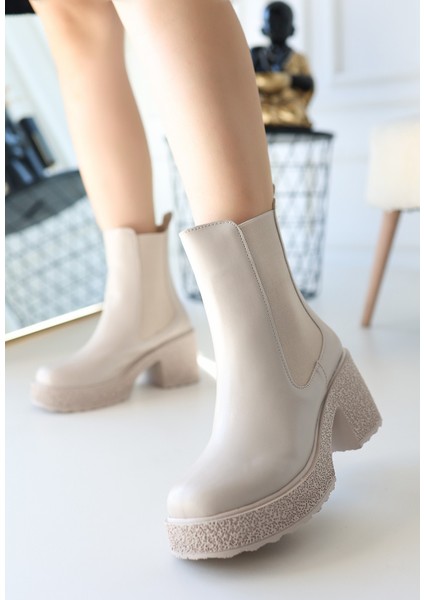 Paigo Siyah Cilt Topuklu Bot fiyatları