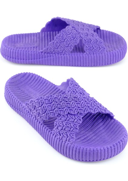 Kadın Yazlık Ev Banyo Islak Zemine Uygun Terlik