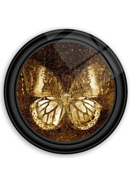 Marsilyan- Kelebek Yuvarlak Cam Tablo fiyatları