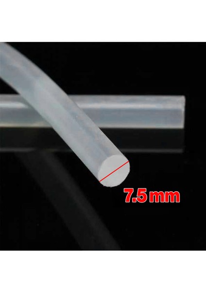 Ince Mum Silikon 7.5 mm Uzunluk 30 cm Çubuk Sıcak Silikon Hobi Eşya Maket Yapıştırma Slikon 10 Adet modelleri