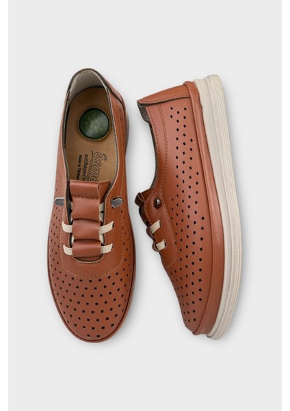 Kadın Günlük Hafif Mevsimlik Rahat Akıllı Bağcık Ortopedik Casual Ayakkabı TABA indirimleri