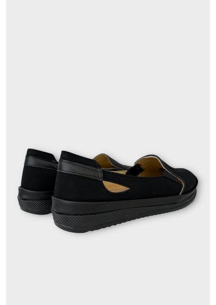 Kadın Günlük Hafif Mevsimlik Rahat Ortopedik Casual Ayakkabı Siyah - Krem indirimleri