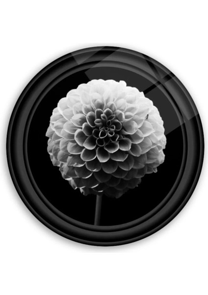 Marsilyan- Çiçek Yuvarlak Cam Tablo fiyatları