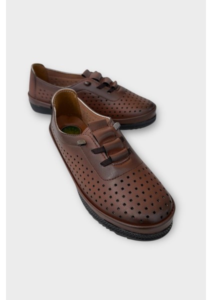 Kadın Günlük Hafif Mevsimlik Rahat Akıllı Bağcık Ortopedik Casual Ayakkabı KAHVERENGİ fiyatları