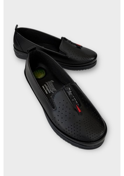 Kadın Günlük Hafif Mevsimlik Rahat Ortopedik Casual Ayakkabı Siyah - Beyaz fiyatları