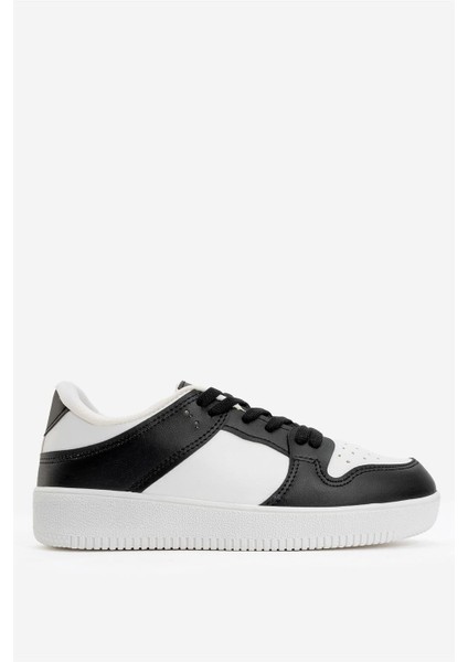 Spor Sneaker Ayakkabı Beyaz - Gri