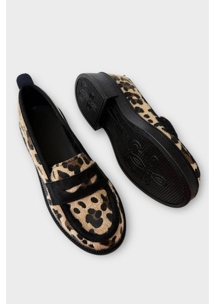 Kadın Tokalı Yüksek Taban Günlük Ayakkabı Siyah - Krem fırsatları