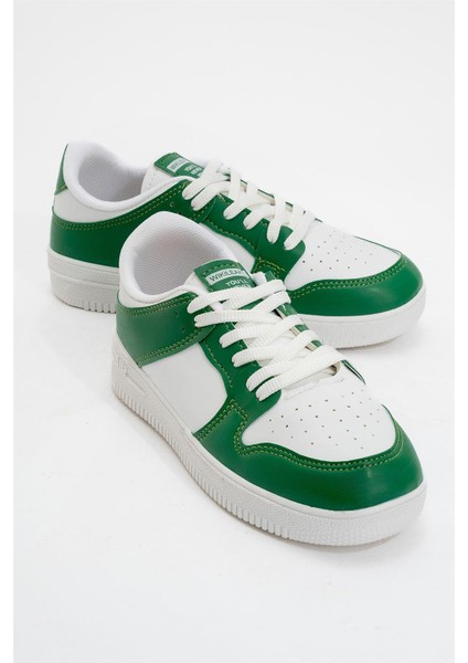 Unisex Spor Sneaker Ayakkabı BEYAZ - YEŞİL fiyatları