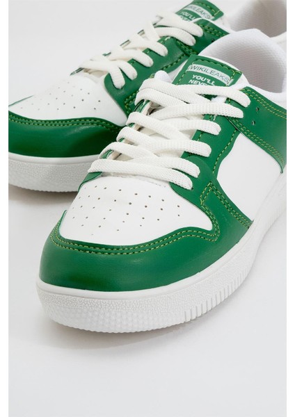 Unisex Spor Sneaker Ayakkabı BEYAZ - YEŞİL modelleri