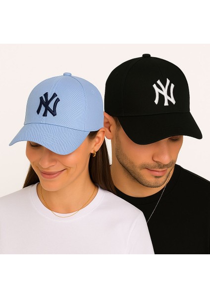 New York Yankees Unisex Ikili Şapka Seti Ayarlanabilir Spor Kep