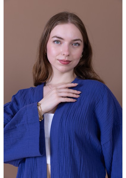 Indigo Kimono Üst