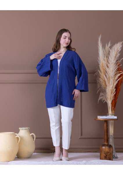 Indigo Kimono Üst