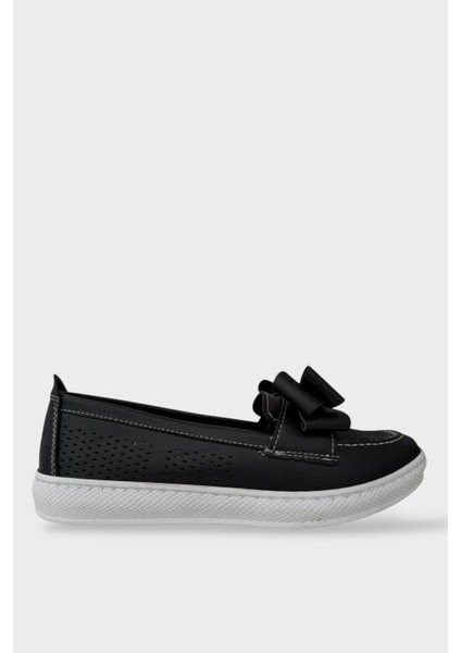 Kadın Ortopedik Yumuşak Comfort Casual Ayakkabı Siyah