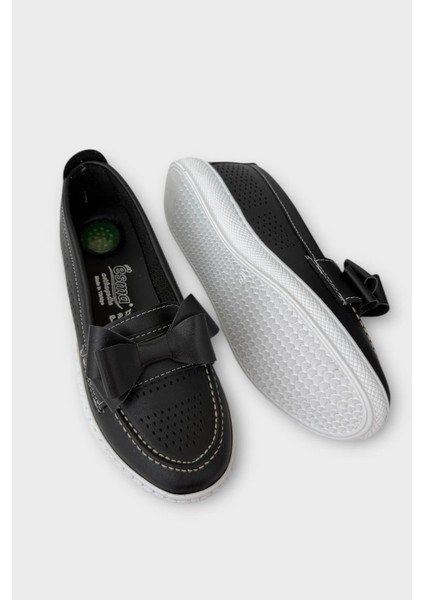 Kadın Ortopedik Yumuşak Comfort Casual Ayakkabı Siyah fırsatları
