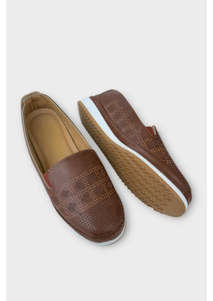 Kadın Ortopedik Yumuşak Comfort Casual Ayakkabı TABA fırsatları