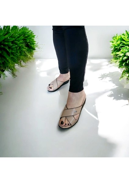 Kadın Günlük Anatomik Cırtlı Ayarlanabilir Ev ve Dışarı Terliği