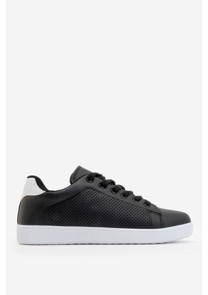 Kadın Spor Sneaker Ayakkabı Siyah - Beyaz