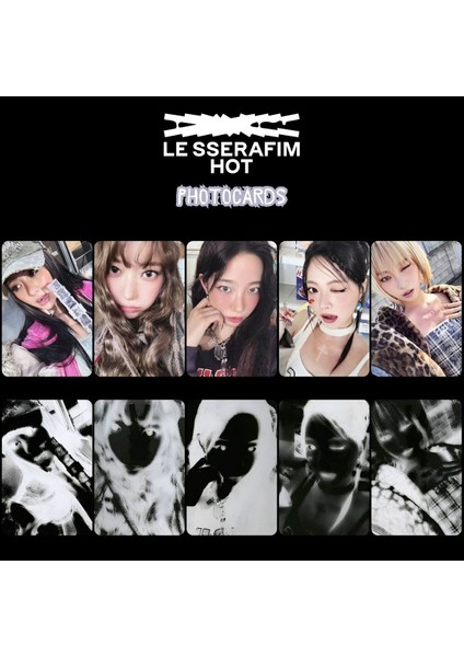 Le Sserafım '' Hot '' Photocards Set Standart 1