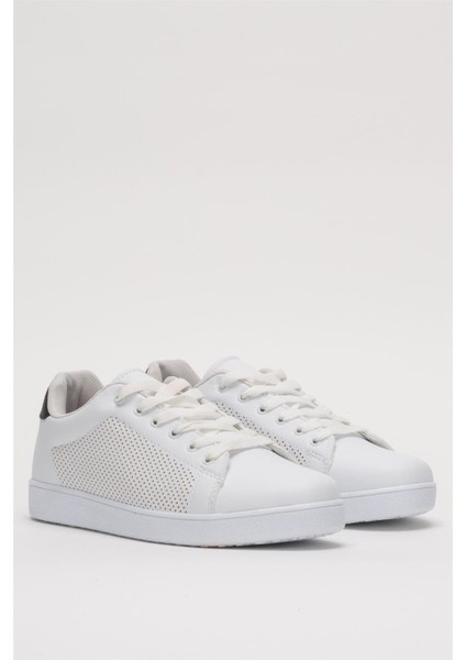Kadın Spor Sneaker Ayakkabı Beyaz - Siyah modelleri