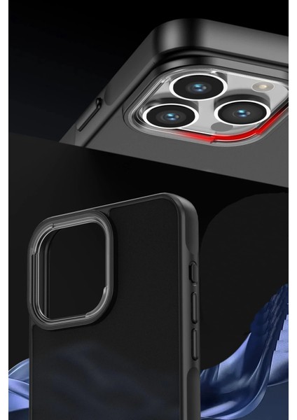 Apple iPhone 14 Pro Max Kılıf Elegant Kapak - Açık Mavi Mrayd