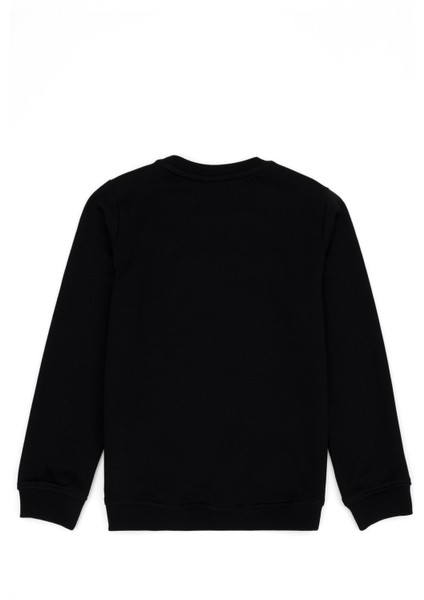 Çocuk Bisiklet Yaka Sweatshirt