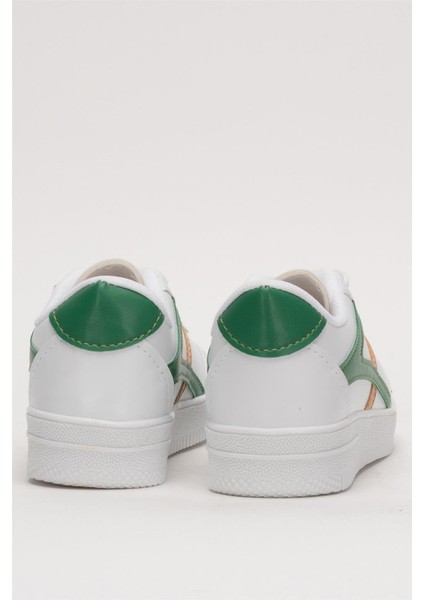 Kadın Günlük Sneaker Ayakkabı BEYAZ - YEŞİL fırsatları