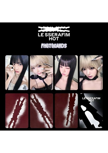 Le Sserafım Eunchae '' Hot '' Photocards Set