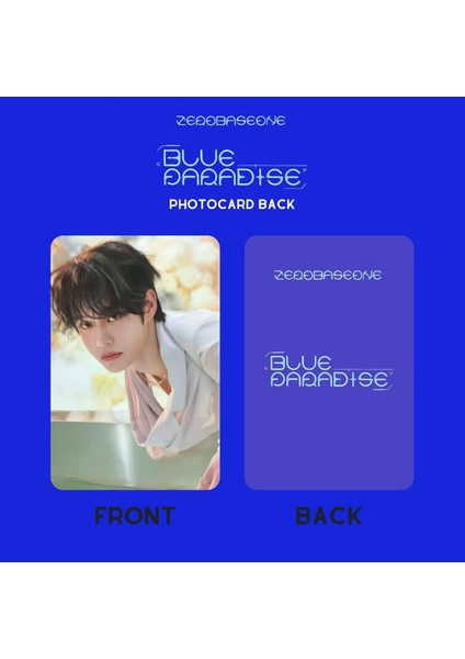 Zerobaseone '' Blue Paradise '' Blue Ver. Pc Set fiyatları