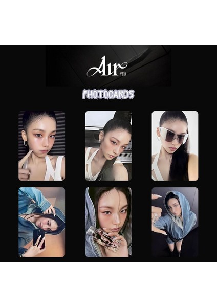 Itzy Yeji '' Aır '' Photocards Set B