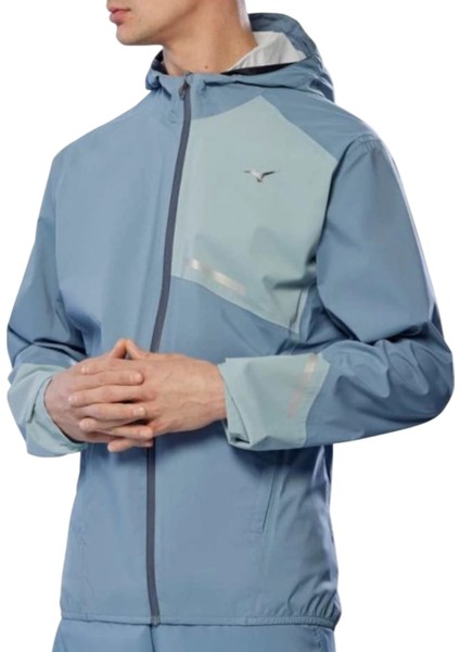 Waterproof 20K Er Jacket Erkek Yağmurluk Gri