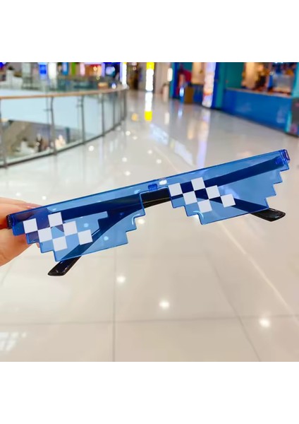 Thug Life “deal With It” Pixel Mozaik Gözlük • Renkli Pc Çerçeve • Parti & Kostüm Aksesuarı (Unisex) fırsatları