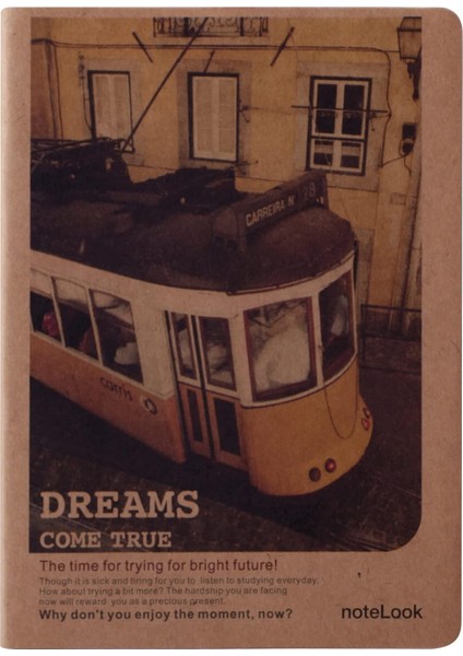 Scrikss Kraft Çizgisiz Defter