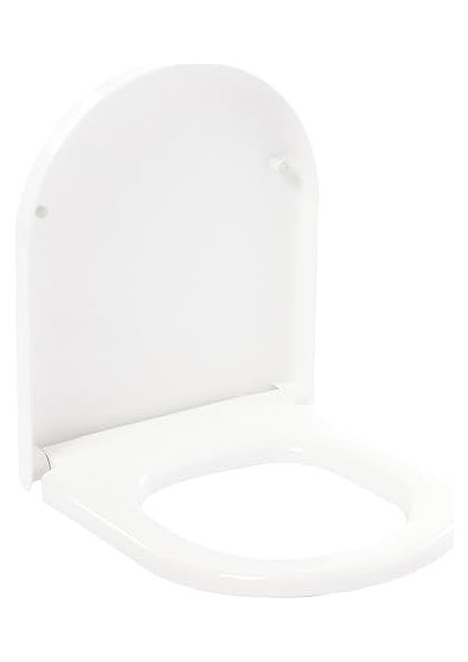 Integra 121-003-909 Universal Klozet Kapağı, Yavaş Kapanır, Kolay Çıkabilir, Beyaz modelleri