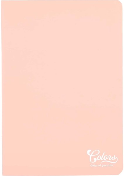 Colors A5 60 Yaprak Çizgili Defter, Somon