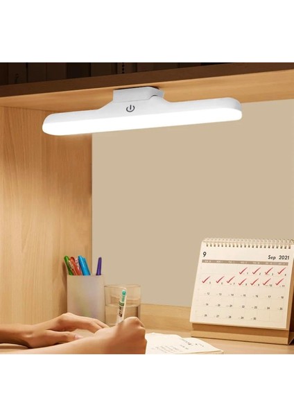 LED 5 Watt Şarjlı Mıknatıslı Dokunmatik Aplik (Beyaz, 1 Adet)