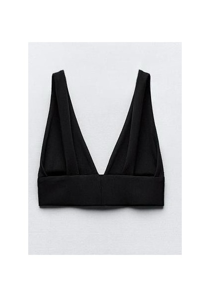 Taşlı Siyah Bralet