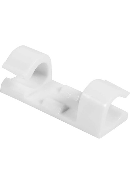 Lua Yapışkanlı 20'li Beyaz Kablo Sabitleyici Düzenleyici Klips, modelleri