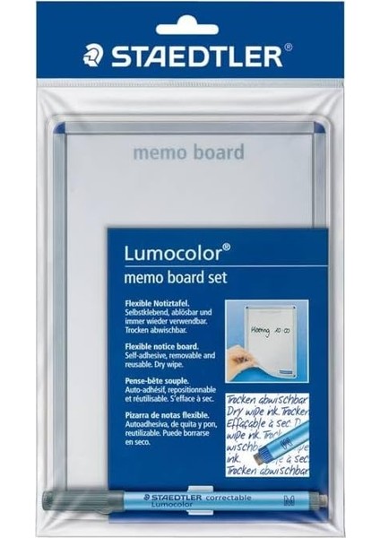 641 MB Lumocolor Memo Board Set 210 x 148 mm