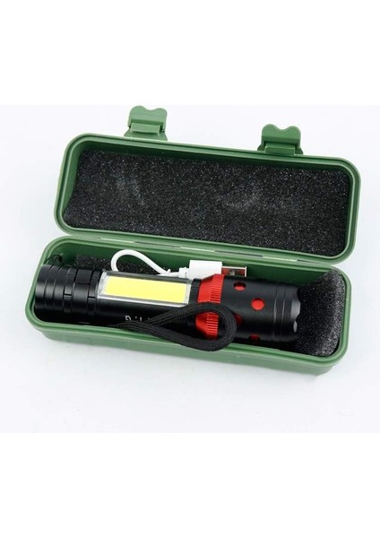 LED USB Şarjlı Ultra Güçlü Mini Boy El Feneri [enerji Sınıfı A++] [enerji Sınıfı A++] (1, Metal) [enerji Sınıfı A+++] fiyatları