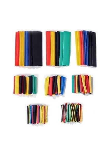 Daralan Makaron Kablo Koruyucu Set, 164 Parça, Kılıf Seti