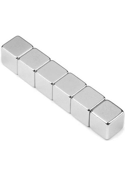 10 Adet 10MM x 10MM x 10MM Güçlü Küp Neodyum Mıknatıs