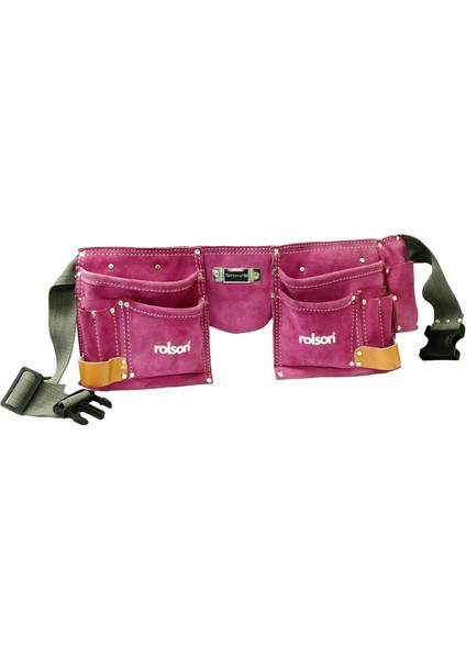 68630 Double Leather Tool Pouch