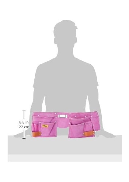 68630 Double Leather Tool Pouch