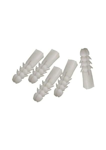 Adet 8mm Standart Dübel Beyaz
