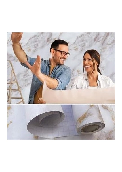 Mutfak Tezgah Üstü Kaplama 60CM*5MT Duvar Kağıdı Stiker