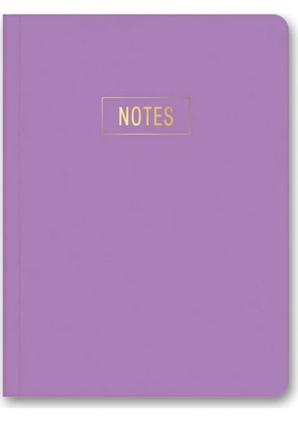 Color Notes Mini Defter Çizgili Mor 14X20 cm