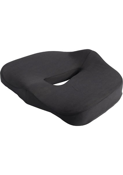 Ortopedik Minderi Visco Posture Lüks Ortopedik Oturma Minderi, Figiza, Siyah, Standart