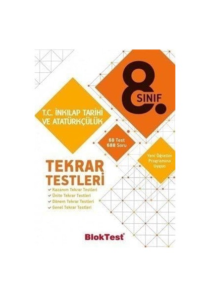 8.sınıf T.c Inkılap Tar.tekrar Testleri